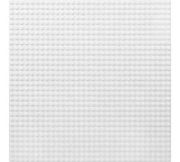 (White) Baseplate Base Plates Building Blocks 32 x 32 Dots Compatible for LEGO Boards