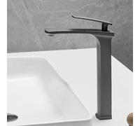 White Bathroom Sink Faucet Chrome Brass Mixer Tap Hot & Cold Water Modern Washbasin Faucet Stylish Washroom Fixture Bathroom Hardware Made in China