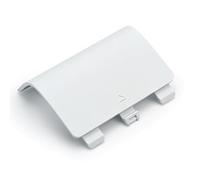 White Battery Holder Shell Back Door Cover Lid Replacement, Compatible with Xbox One Wireless Controllers