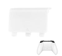White Battery Holder Shell Back Door Cover Lid Replacement, Compatible with Xbox One Wireless Controllers
