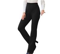 White Beach Pants for Women High Waist Palazzo Pants for Women Smocked Waist for Straight Jeans Orange Trousers Khaki Plus Size Black