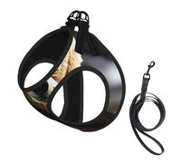 White Bear Brown Bear Print Dog Harness,Pet Leash Vest For Small To Medium Dogs,Perfect For Outdoor Adventures