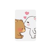 White Bear Brown Bear Printing 10 Pcs Air Freshener Cards,Car Scented Hanging Sheets Air Freshener Set For Car Decoration