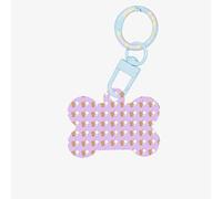 White Bear Brown Bear Printing Bone Shape Dog Tags Double Sided Personalized Pet Pendants for Dogs and Cats