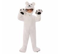 White Bear Costume, Fun Animal, Polar Bear, Original Role-Play Outfit, Preschool Performance Accessory for Boys and Girls, Cosplay n4