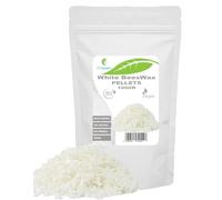 White Beeswax Pellets -100 gr - Purified, 100% Natural, Cosmetic Grade Ideal DIY projects, Lip Balm, Lotion, Candles & Crafts