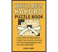 White Belt Kakuro Puzzle Book