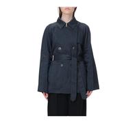 White Belted Trench Coat - female - Fay - Trench Coats - Black - L - Coats L