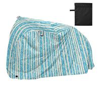 White Birches Turquoise Cover for Bike Waterproof Outdoor Road Bike Cover Bikes Storage