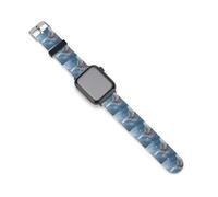 White Bird Dove Holy Spirit Funny Silicone Watch Band | Soft Replacement Wrist Bands Compatible with iWatch 38mm 40mm 42mm 44mm