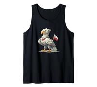 White Bird of Prey Costume for Eagle and Poland Lovers Tank Top