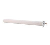 White Bird Parrot Perch | Authentic Wood Grinding Accessory for Beak & Foot Care | Simple - Install Cage Toy for Parrots/Cockatiels/Lovebirds | Sturdy Pet Addition (3 Sizes) (2.5 * 25cm)