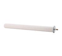 White Bird Parrot Perch | Authentic Wood Grinding Accessory for Beak & Foot Care | Simple - Install Cage Toy for Parrots/Cockatiels/Lovebirds | Sturdy Pet Addition (3 Sizes) (2.5 * 35cm)