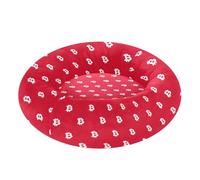 White Bitcoin Sign Red Removable & Washable Pet Dog Bed fluffier Cat Cave Bed for Medium Size Pets Sleeping Camas para perro