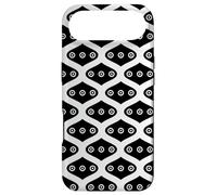 White Black Almonds Ovals Circle Dots Monochrome Pattern Case for iPhone Air