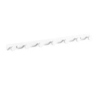 White/Black/Gray 3/4/5/6/7/8 Hooks, Aluminum Alloy Coat Hook, Simple And Stylish Coat Hook, Heavy Duty Solid Wall Hook, Suitable For Bathroom, Entrance, Behind The Door, Bedroom(White,52cm/20.4in)