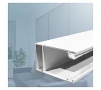 White Black Gray Heavy Duty Window Light Block Strips, 100 140 160 180 200 220 CM Roller Blind Light Blocker/Blackout Shade Side Rails, U Channel Bloqueador De Luz para Ventana(White,56in/142.2cm)
