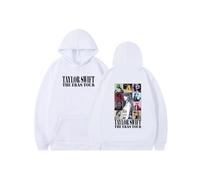 (white+black, M) TAYLOR SWIFT Athleisure Hoodie Printed