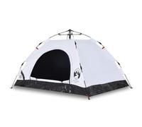 (white blackout, 3-person) vidaXL Camping Tent 5-Person Lightweight Tent Dome Tent Shelter Quick Release