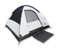 (white blackout, 3-person) vidaXL Family Tent Dome 6-Person Dome Tent White Blackout Fabric Waterproof