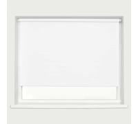 Blackout Roller Blind - White / 160cm / 90cm