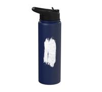 White Blaze Appalachian Trail Minimalist Hiking Graphic Stainless Steel Insulated Water Bottle