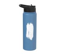 White Blaze Appalachian Trail Minimalist Hiking Graphic Stainless Steel Insulated Water Bottle