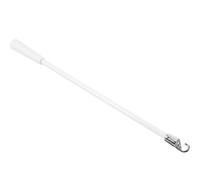 White Blind Fits Rod Vertical Acrylic Pull Stainless Steel Most Blinds