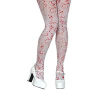 White Blood Splattered Tights