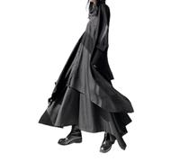 White Blouse Women Oversized Gothic Korean Fashion Black Streetwear Y2k Shirts Female Asymmetrical Clothes Aesthetic