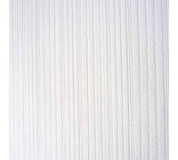 White Blown Vinyl Wallpaper Embossed Textured Paintable Anaglypta Room DIY 3149