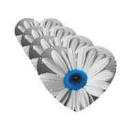 White Blue Daisy Car Air Freshener Cards for Women Men 4 Pack Cute Car Accessories Long Lasting Scent Car Diffuser Hanging Auto Aromatherapy Tablets Car Fresheners Gifts