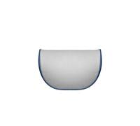 (White Blue) For BMW Audi Toyota JEEP Kia Honda Car Headrest leather Car Neck Pillow