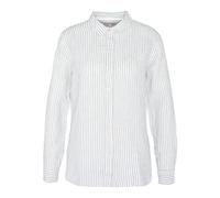 White/blue Linen Shirt Ss24 - female - Barbour - Shirts - White - S - Blouses & Shirts S