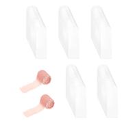 White Bookmarks Pack of - Durable Sleek Portable 100 Pieces of Transparent, with 2 Rolls, for Reading Lovers | Multipurpose Outdoor Indoor Utility Lightweight