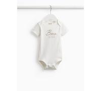 White Born In 2026 Bodysuit Up to 1 mth