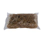White Box 454G Size 16 Rubber Bands, Brownbeigegrey