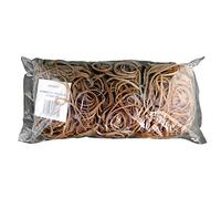 White Box Rubber 454G Bands - Assorted sizes,brown