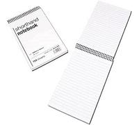 White Box Spiral Shorthand Notebook, 200 mm X 125 mm (150 Sheets)
