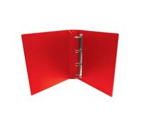 White Box Whitebox 25mm Presentation 4D-Ring Binder - Red