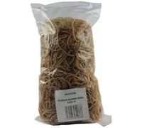 White Box Whitebox 454G Size 18 Rubber Bands, Greybrowngreen