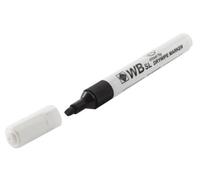 White Box Whitebox Chisel Whiteboard Marker - Black