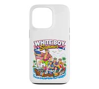White Boy Summer Founding Fathers Delaware Crossing Funny Case for iPhone 13 Pro
