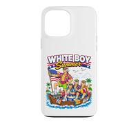 White Boy Summer Founding Fathers Delaware Crossing Funny Case for iPhone 13 Pro Max