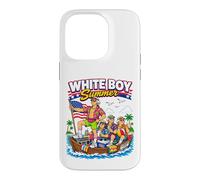 White Boy Summer Founding Fathers Delaware Crossing Funny Case for iPhone 14 Pro