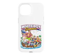 White Boy Summer Founding Fathers Delaware Crossing Funny Case for iPhone 15