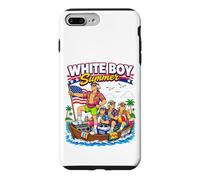 White Boy Summer Founding Fathers Delaware Crossing Funny Case for iPhone 7 Plus/8 Plus