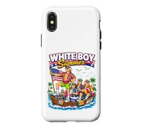 White Boy Summer Founding Fathers Delaware Crossing Funny Case for iPhone X/XS