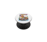 White Boy Summer Founding Fathers Delaware Crossing Funny PopSockets Adhesive PopGrip
