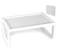 White Breakfast Tray 35X3X56 CM GIGANPLAST